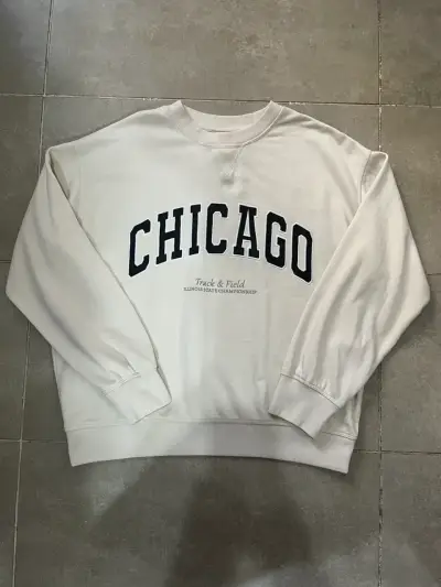 Polerón H&M con estampado Chicago - miniatura 2
