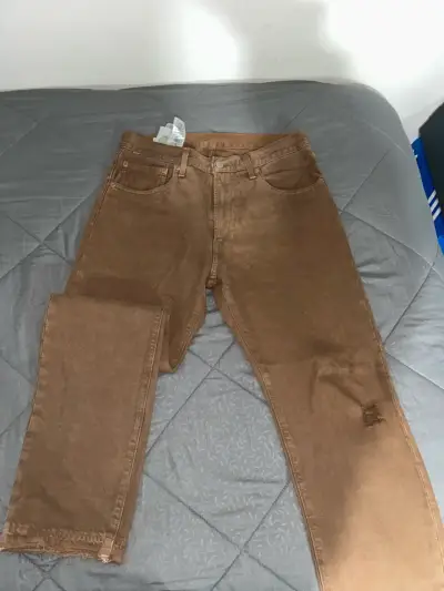 Jeans marrones Levi's 551z - miniatura 1