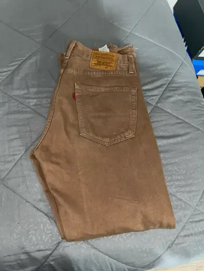 Jeans marrones Levi's 551z - miniatura 2