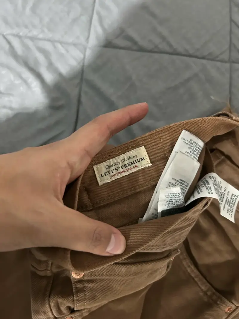 Jeans marrones Levi's 551z - 4