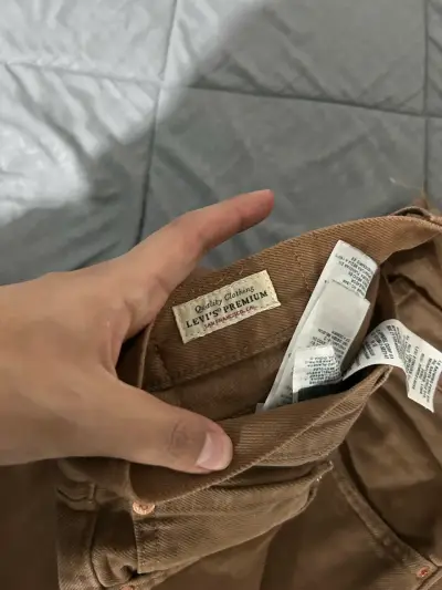 Jeans marrones Levi's 551z - miniatura 4