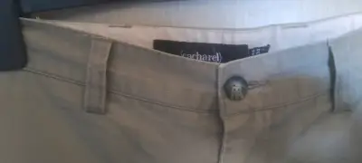 Pantalones beige de hombre Cacharel - miniatura 1