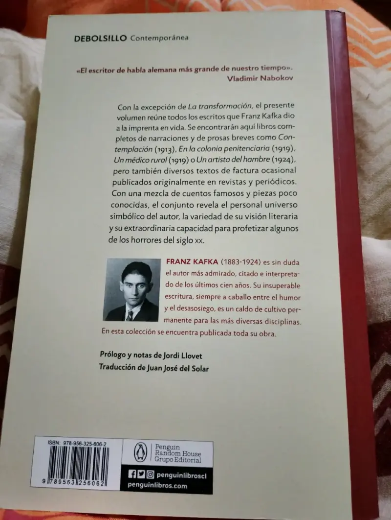 Libro 'Ante la Ley' de Franz Kafka - 2