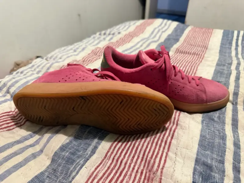 Zapatillas Adidas rosas de gamuza para mujer - 2