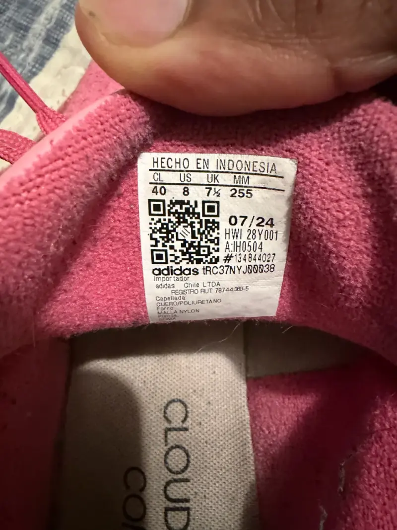 Zapatillas Adidas rosas de gamuza para mujer - 4