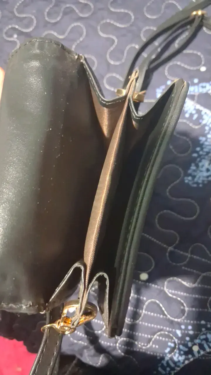 Bolso cruzado de cuadros estilo LV - 3