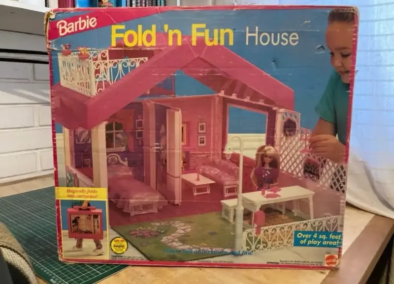 Casa de Muñecas Barbie Plegable 1992 - 1