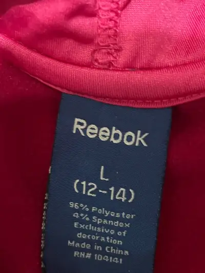 Polerón Reebok fucsia Niña - miniatura 3