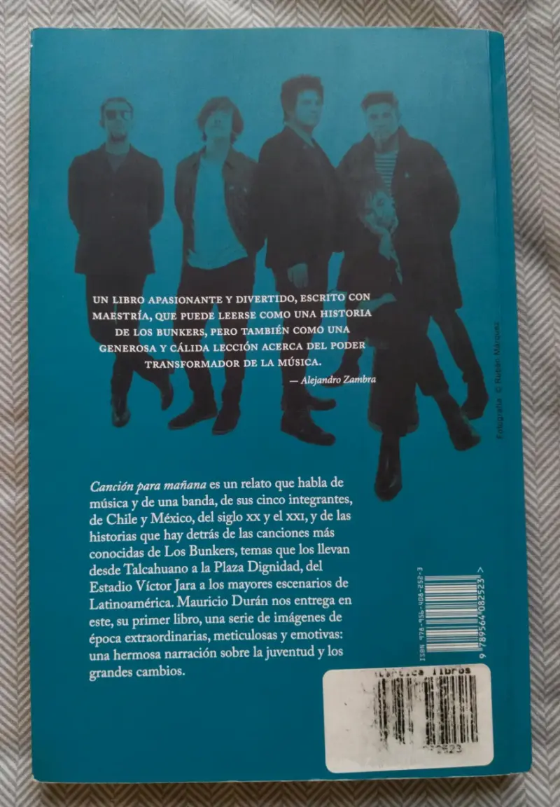 Libro 'Canción para Mañana' de Mauricio Durán - 2