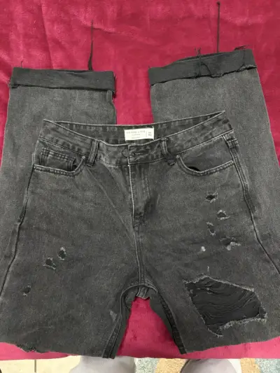 Jeans desgastados Denim Life para mujer - miniatura 1