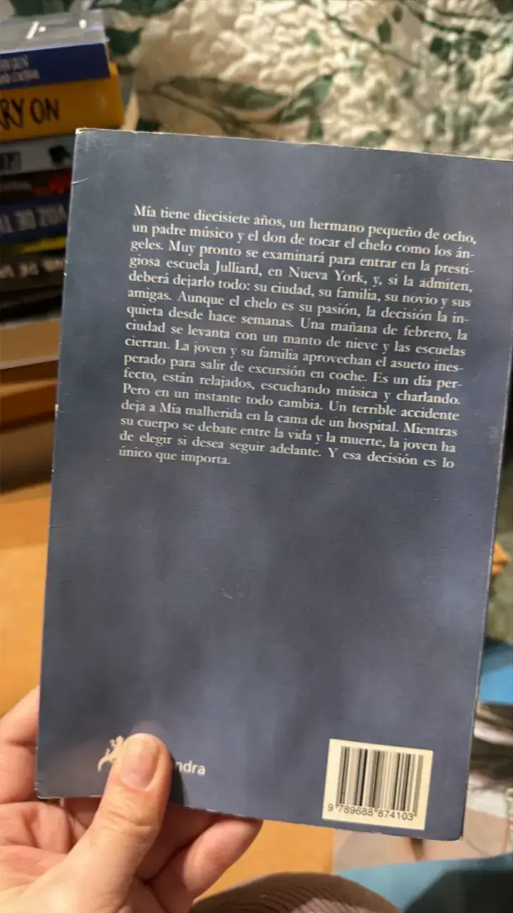 Libro 'Si Decido Quedarme' de Gayle Forman - 2
