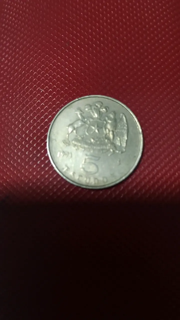 Moneda de 5 pesos República de Chile - 2
