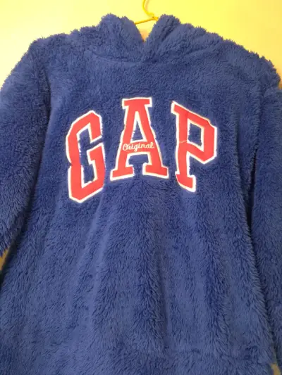 Polerón de felpa azul GAP para mujer - miniatura 2