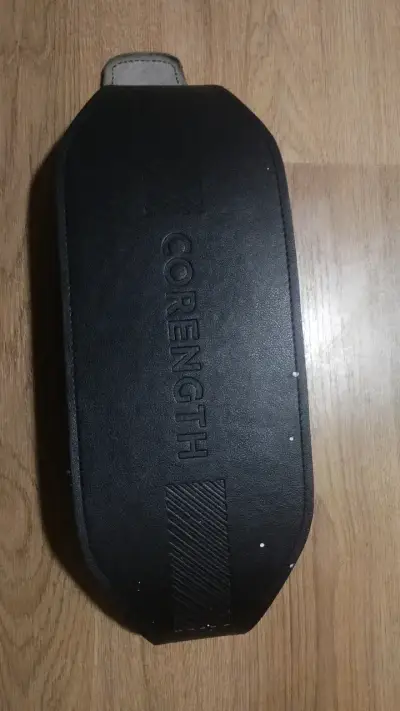Cinturón de levantamiento de pesas Corength negro - miniatura 1