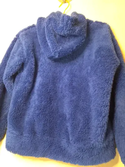 Polerón de felpa azul GAP para mujer - miniatura 4