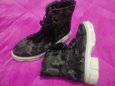 Botas de camuflaje para H. o M. con suela gruesa - miniatura 1