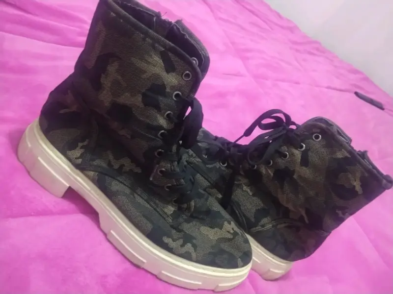 Botas de camuflaje para H. o M. con suela gruesa - 2