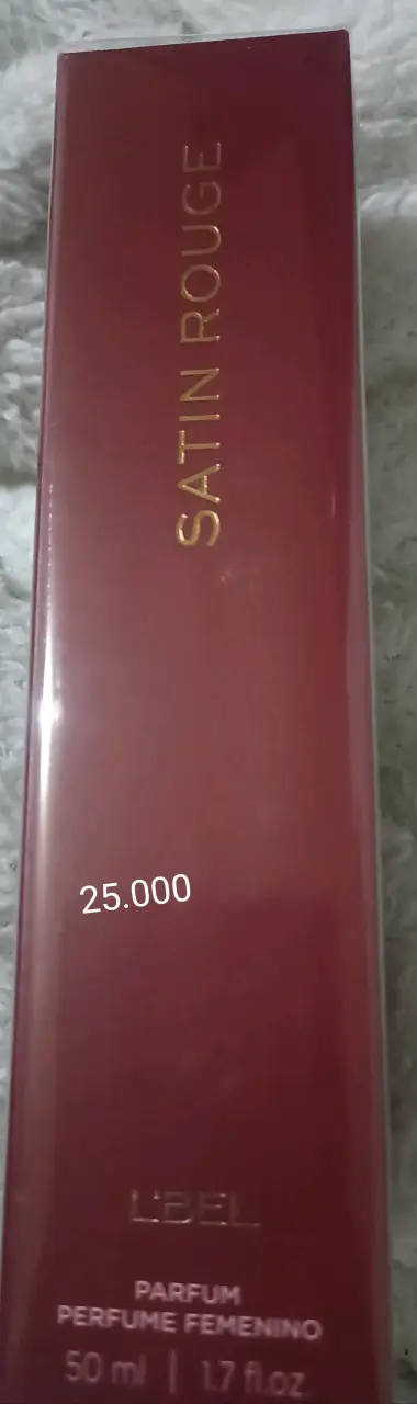 Perfume Femenino Satin Rouge L'Bel 50 ml