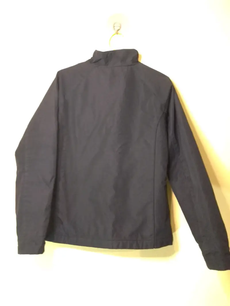Chaqueta negra para hombre con cierre - 3