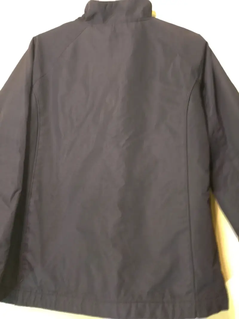 Chaqueta negra para hombre con cierre - 4