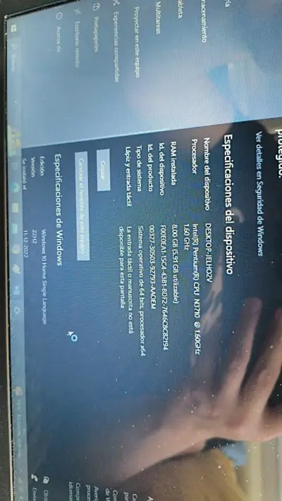 Laptop HP con Intel pentium y 8GB RAM - miniatura 3
