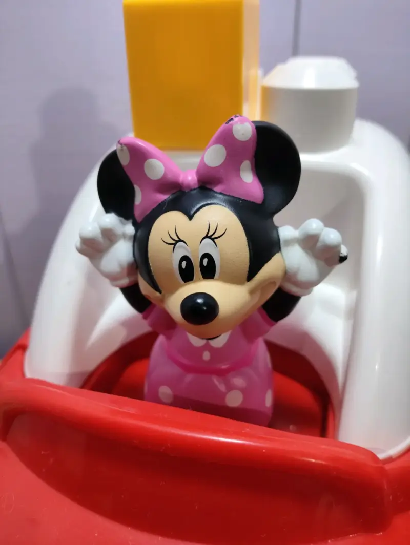 Set Auto de juguete Minnie Mouse con bloques - 2
