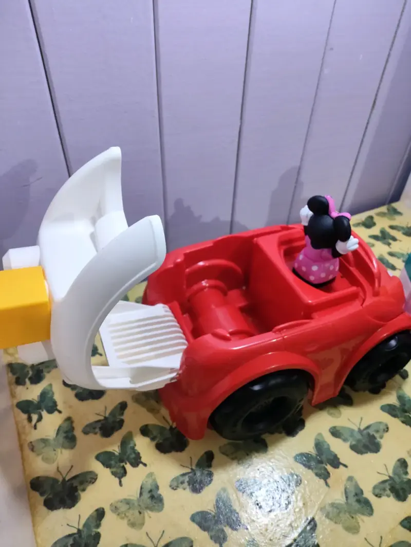 Set Auto de juguete Minnie Mouse con bloques - 5