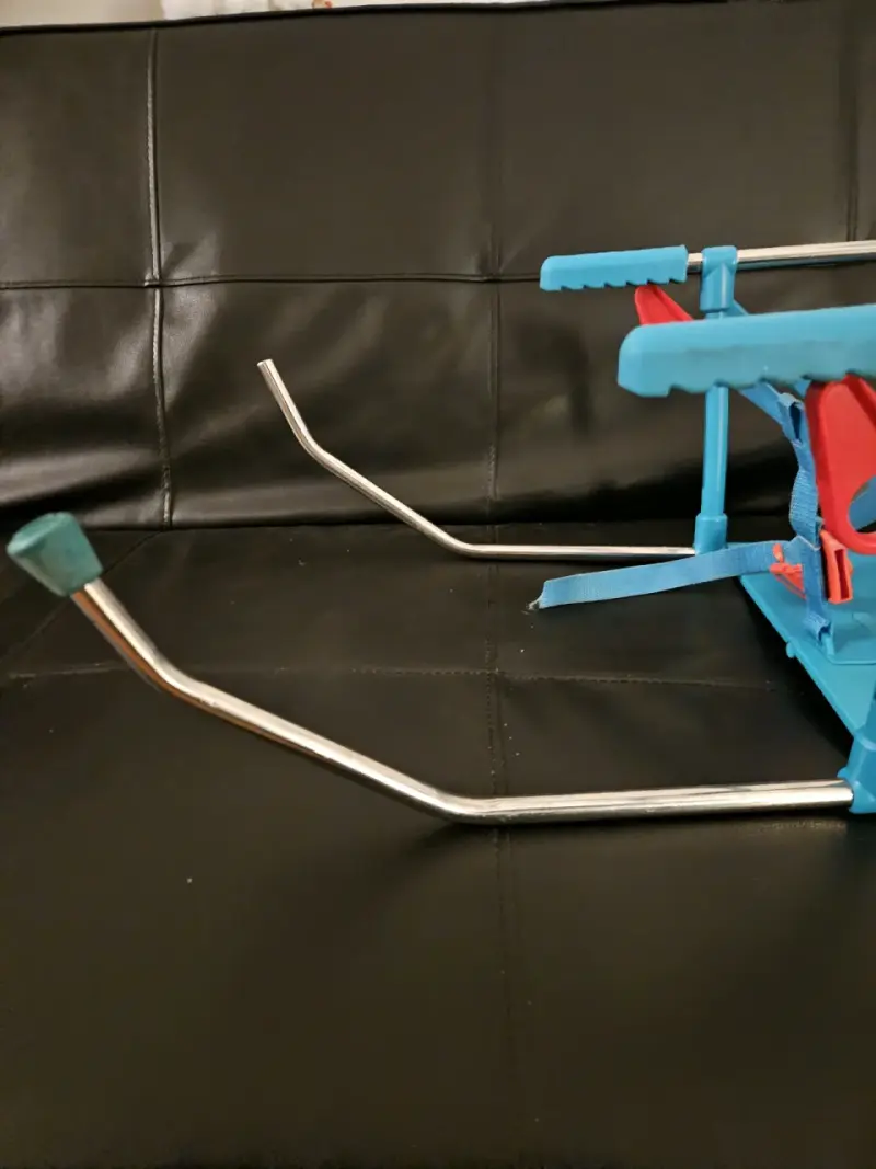 Silla de bebé portátil azul Clak - 2