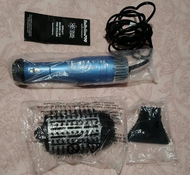 Cepillo Secador BaBylissPRO Nano Titanium 2 en 1 - 2