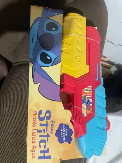 Pistola de agua Disney Stitch con mochila - miniatura 1