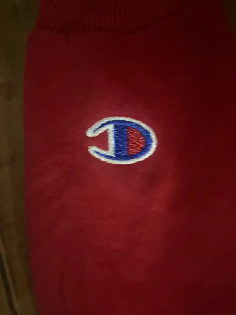Polerón con capucha rojo Champion para hombre - 2