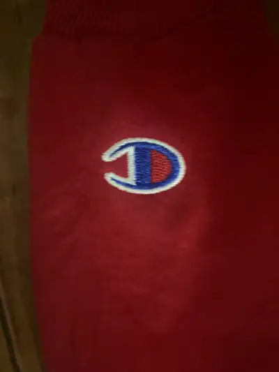 Polerón con capucha rojo Champion para hombre - miniatura 2