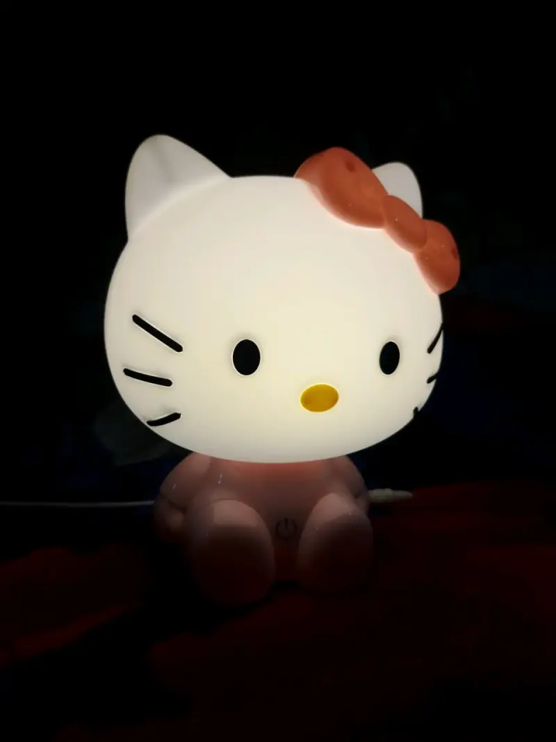 Lámpara de noche Hello Kitty LED rosa - 3