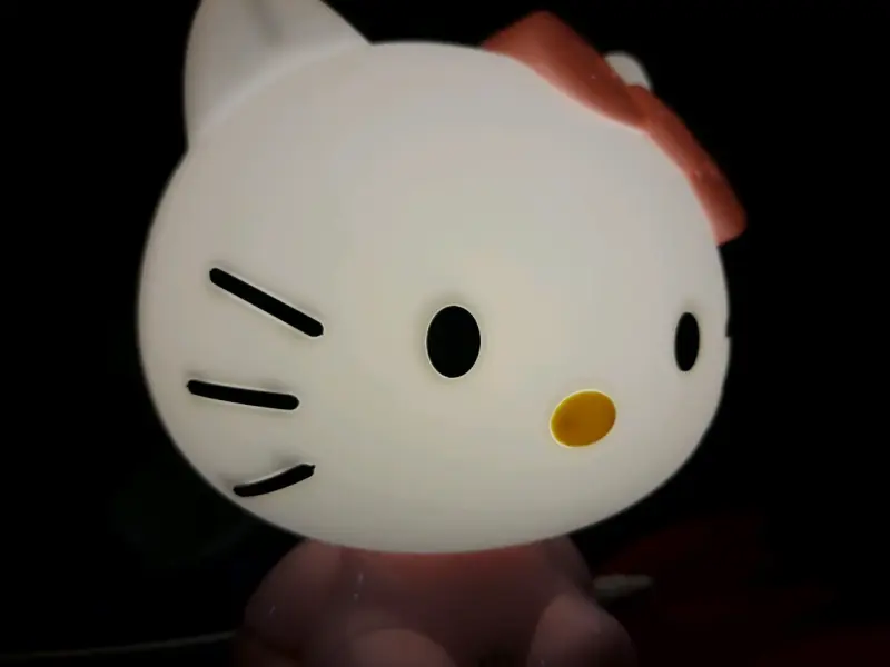 Lámpara de noche Hello Kitty LED rosa - 4