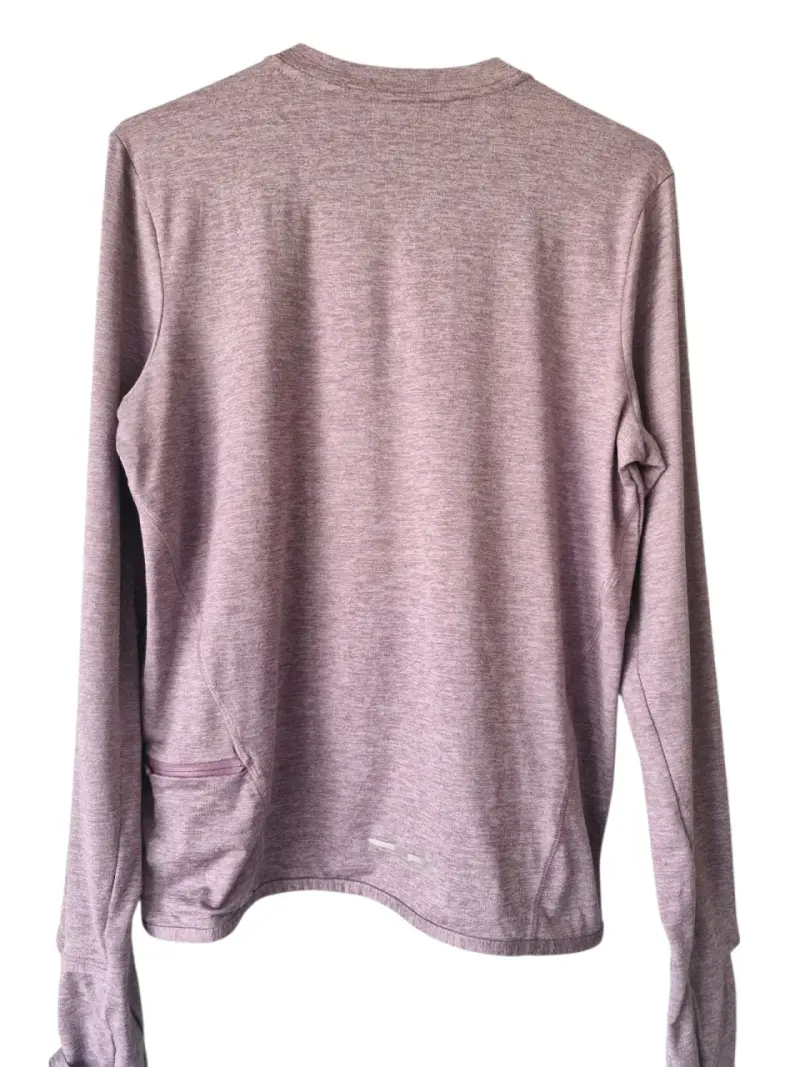 Polera deportiva Nike morada para mujer - 3