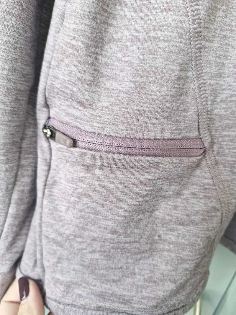 Polera deportiva Nike morada para mujer - 5