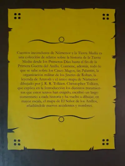 Libro Cuentos Inconclusos de Númenor y la Tierra Media de J.R.R. Tolkien - miniatura 4