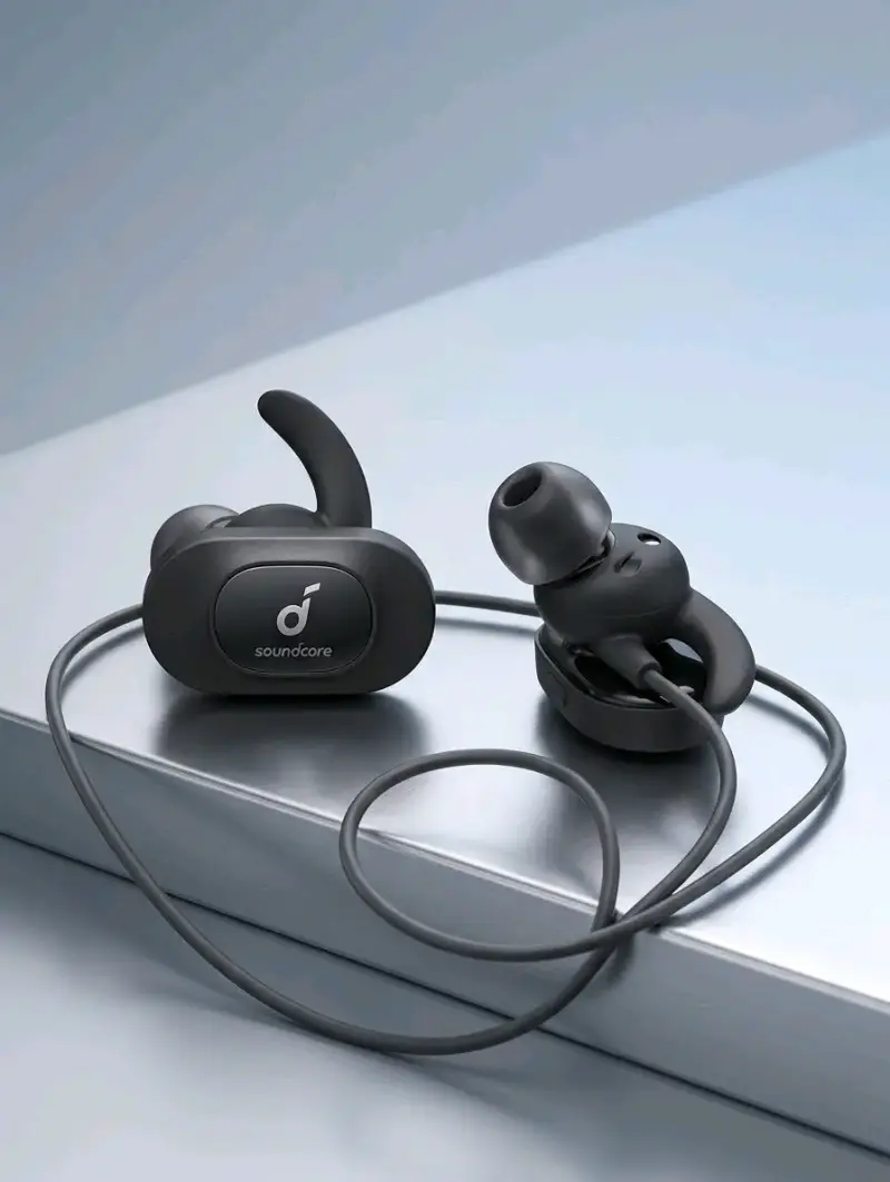Auriculares Inalámbricos Soundcore Deportivos Negros - 1