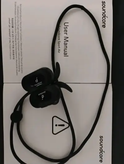 Auriculares Inalámbricos Soundcore Deportivos Negros - miniatura 4