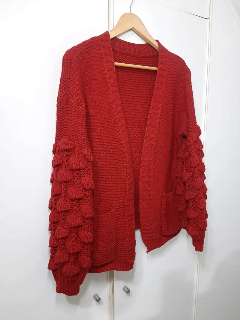 Cardigan artesanal - 3