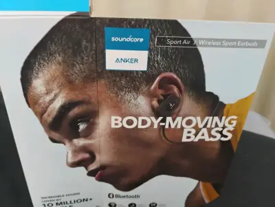 Auriculares Inalámbricos Soundcore Deportivos Negros - miniatura 5