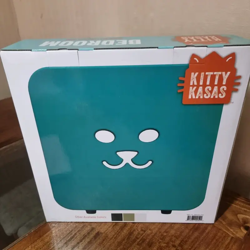 Casa para gatos Kitty Kasas Bedroom turquesa - 2