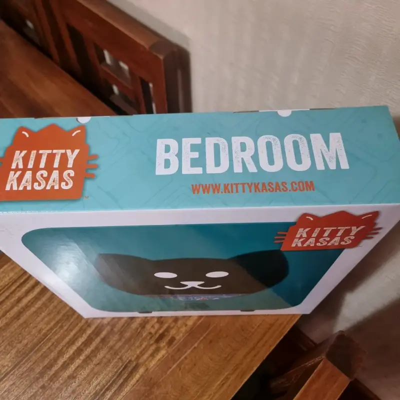 Casa para gatos Kitty Kasas Bedroom turquesa - 3