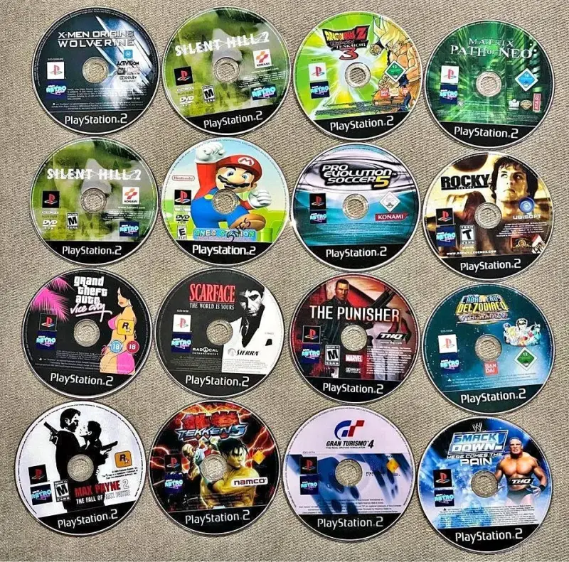 Juegos PlayStation 2 Variados A Pedido (Pack 10)