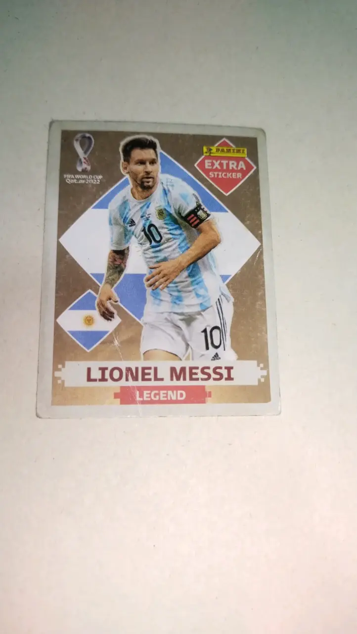 Lote Extra Panini Oro Mundial 2026 + Messi - 1
