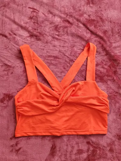 Top naranja cruzado - miniatura 1