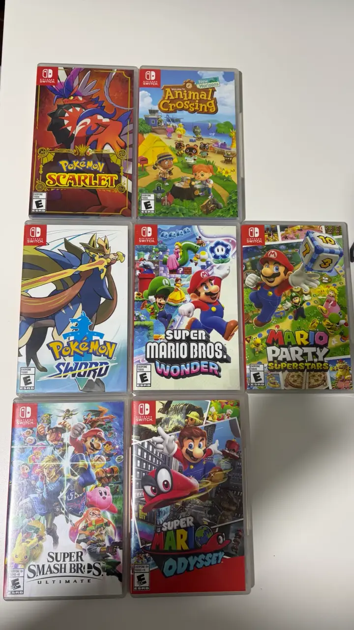 Juegos de Nintendo switch