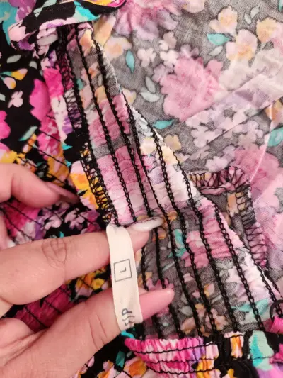 Top floral de tirantes para mujer - miniatura 2