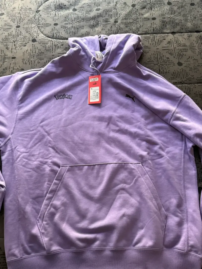 Polerón morado con capucha Puma Pokémon - 3