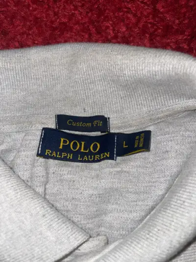 Polera Polo Ralph Lauren Gris Talla L - miniatura 2